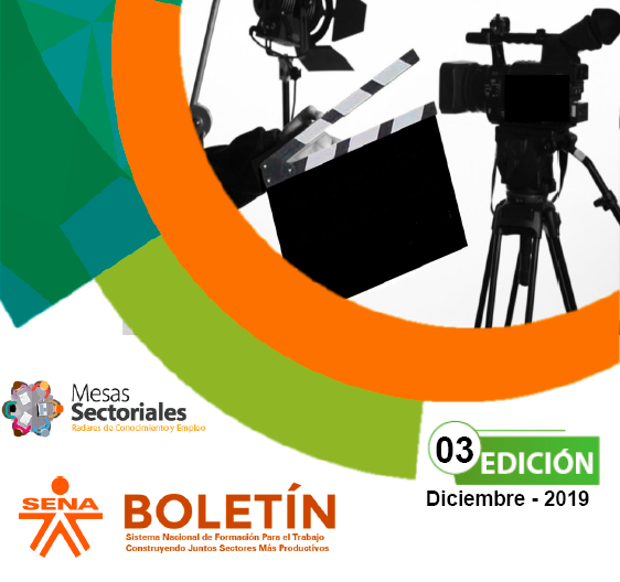 TERCERA EDICIÓN BOLETÍN INFORMATIVO 2019, MESA SECTORIAL AUDIOVISUALES